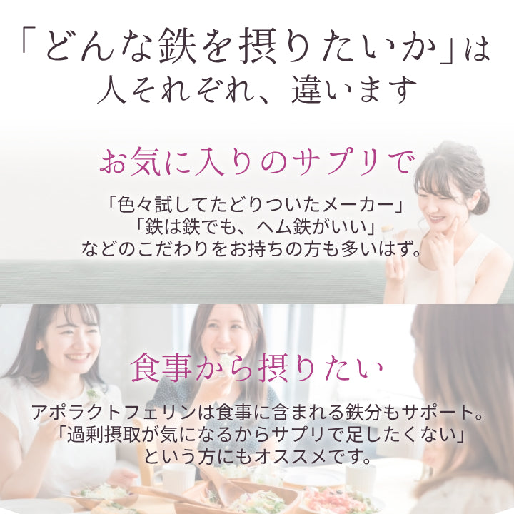 アポラクトフェリンサプリメント 約15日分